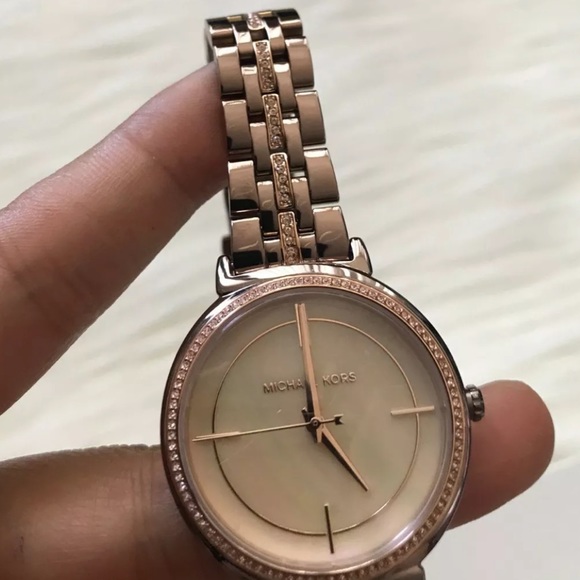NEW Michael Kors Cinthia Sable Rose Gold Watch - Picture 7 of 8